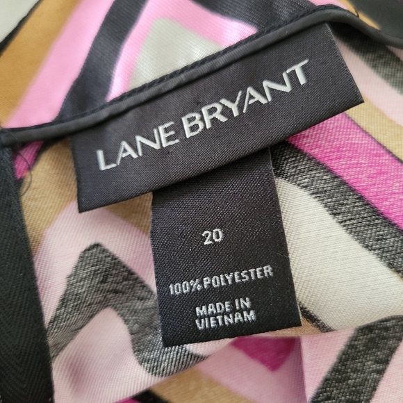 Lane Bryant Geometric Print Mini Skirt / Colorful / Size 20 - Picture 6 of 6